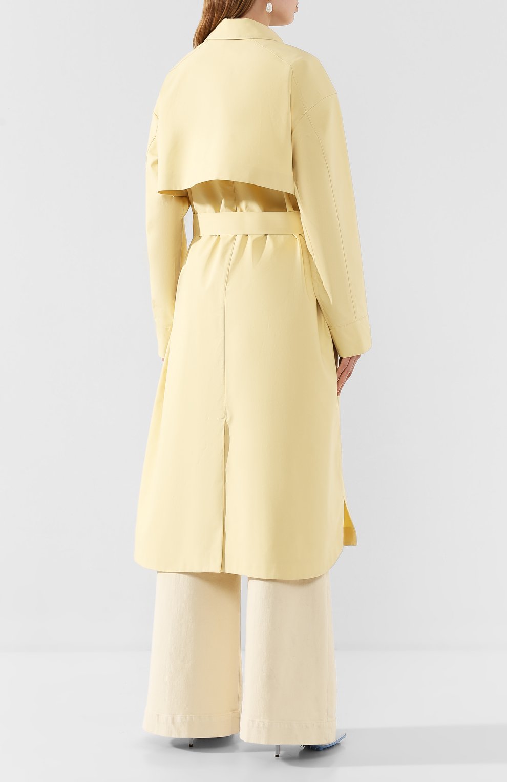 Хлопковый тренч JACQUEMUS, арт. 201C001/16220, фото 4