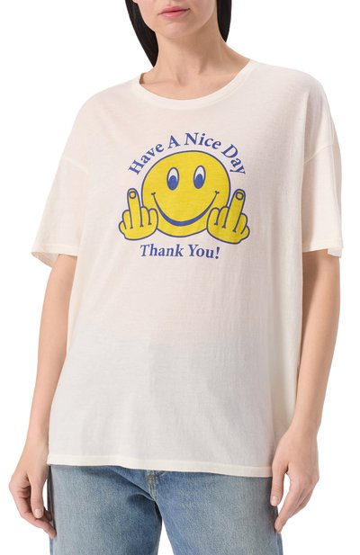 Футболка из хлопка и кашемира R13, арт. R13WK141-K120B, фото 3