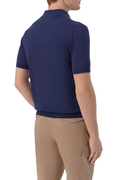 Хлопковое поло BRUNELLO CUCINELLI, арт. M29800195, фото 4