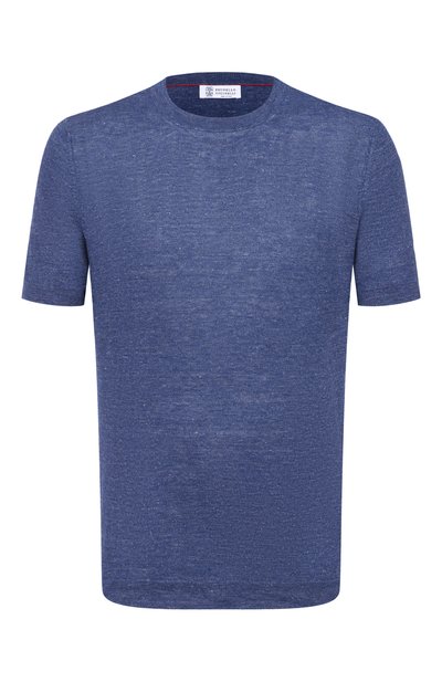 Мужской джемпер изо льна и хлопка BRUNELLO CUCINELLI, арт. M2L00340