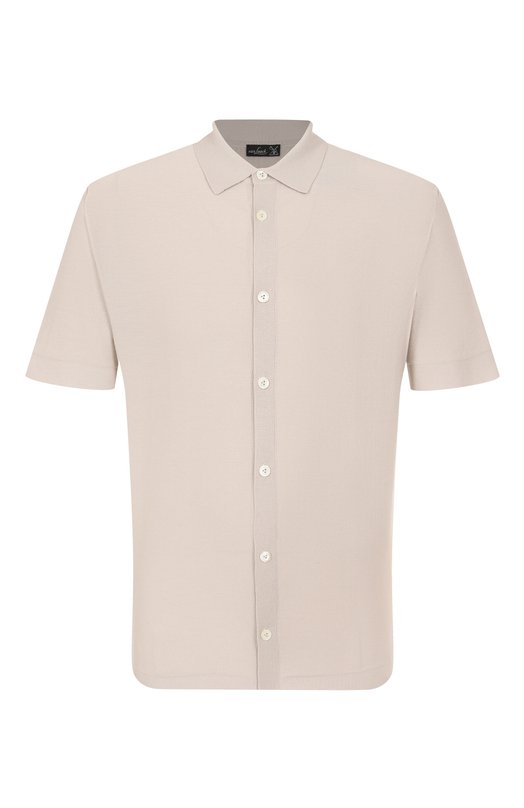 Хлопковая рубашка Van Laack SAFIR0S/S00301 Бежевый SAFIR0S/S00301