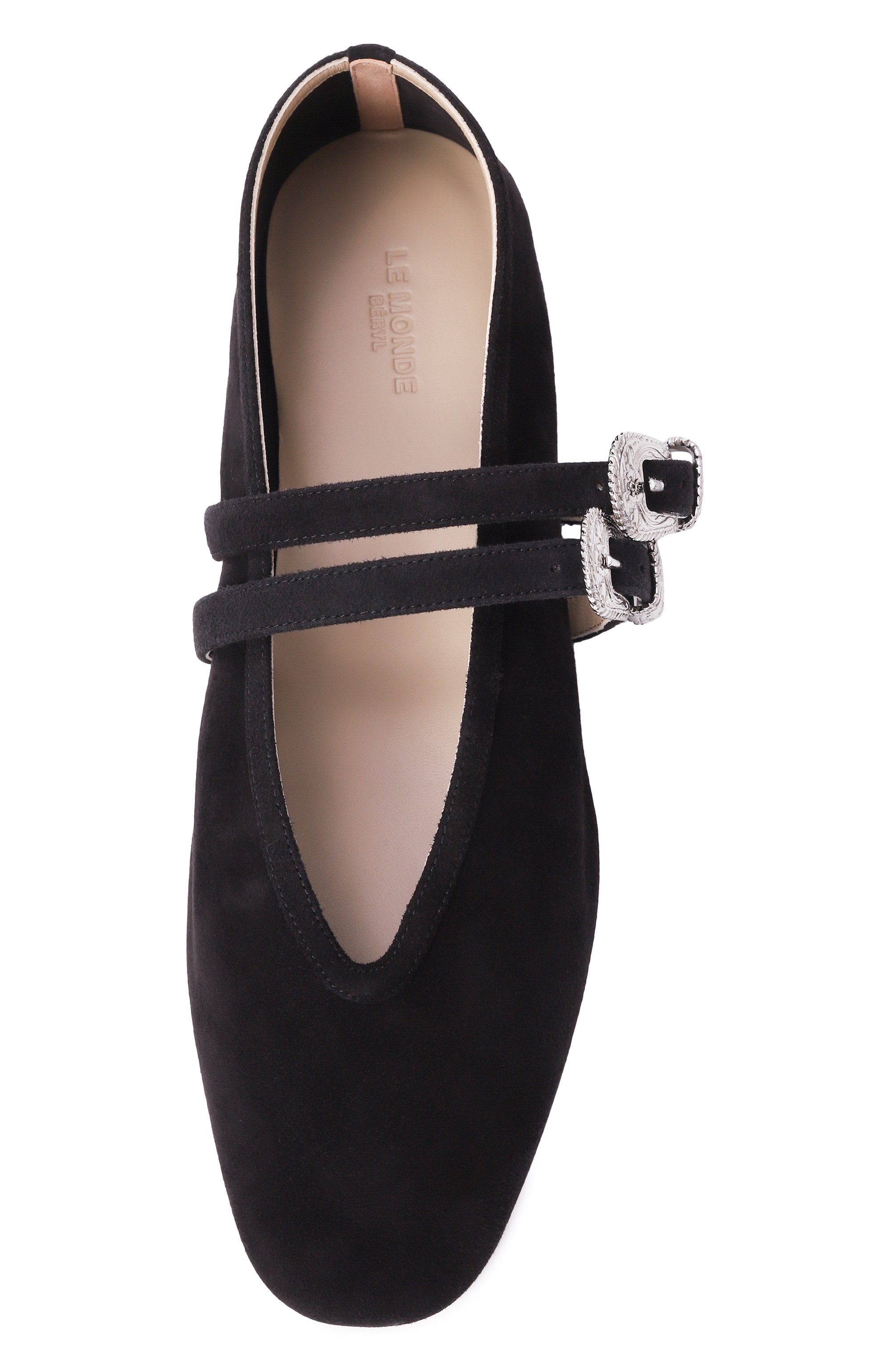 Замшевые балетки claudia LE MONDE BERYL, арт. BCS-SUE-BLA, фото 6