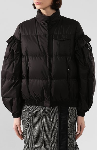 Пуховик MONCLER GENIUS черного цвета по цене 86800 руб., арт. E2-09W-45313-00-54155, фото 3 Пуховик MONCLER GENIUS, арт. E2-09W-45313-00-54155, фото 3