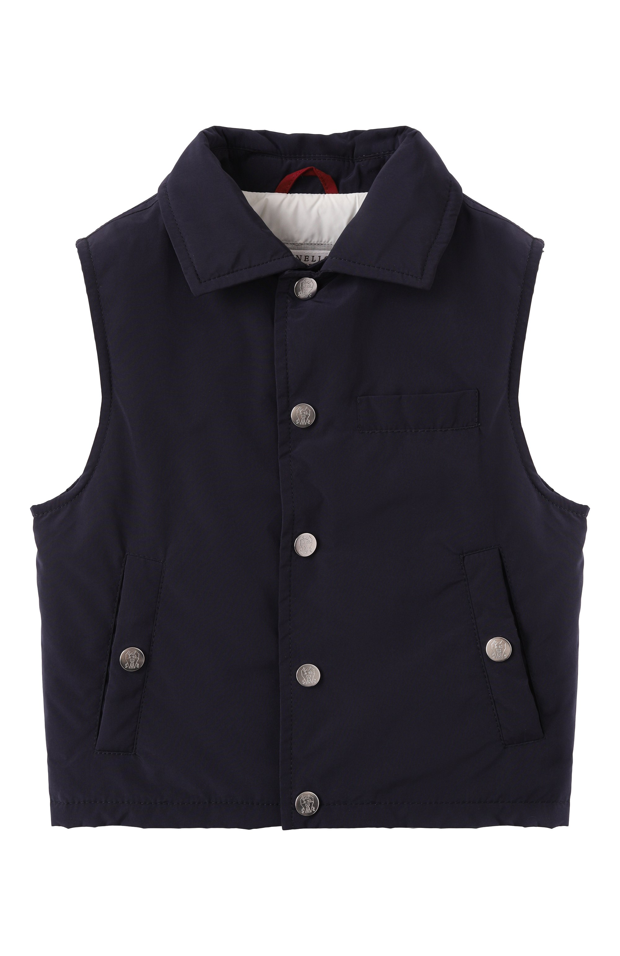 Утепленный жилет BRUNELLO CUCINELLI, арт. BD479J134A, фото 1