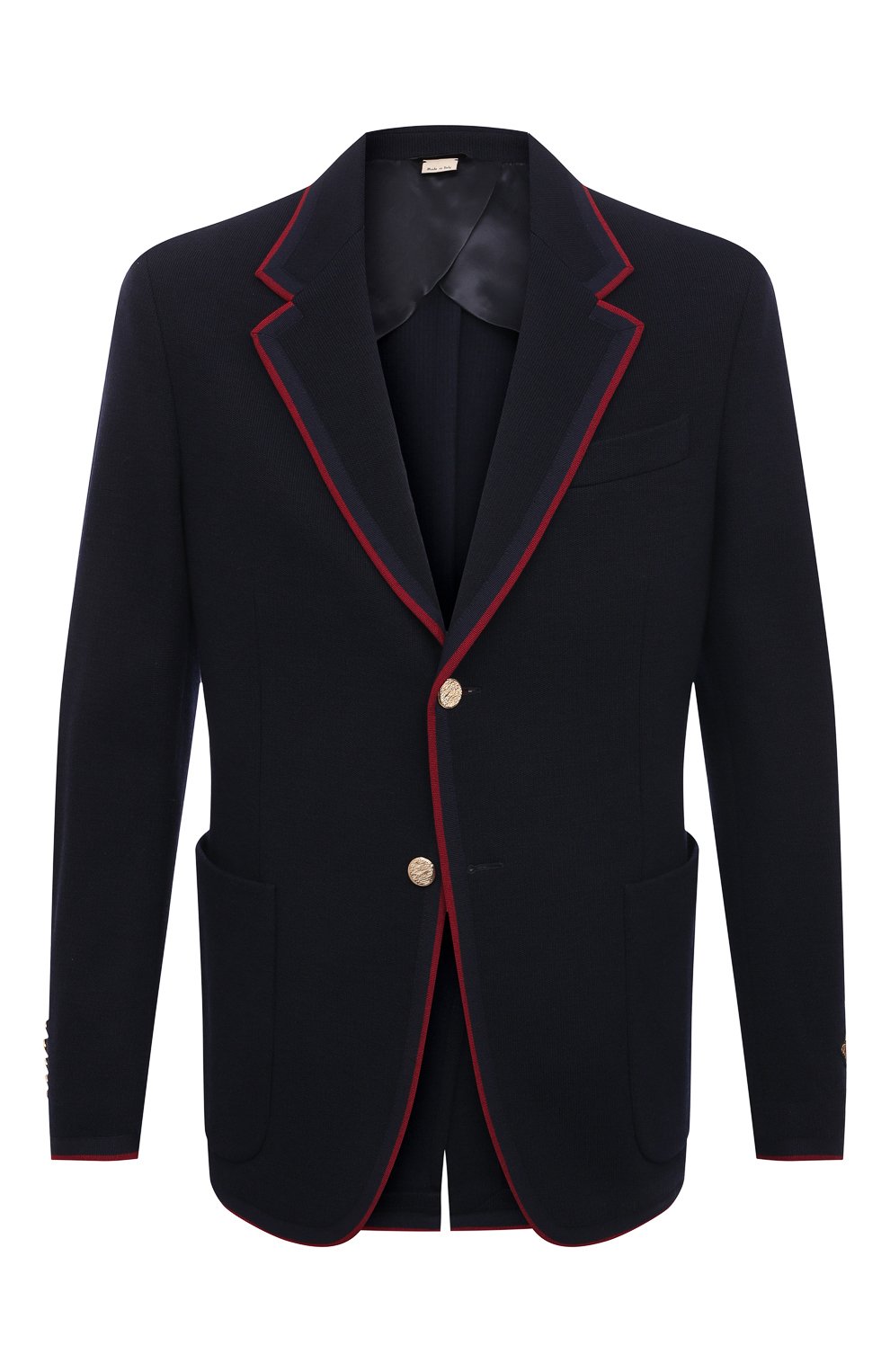 Пиджак из шерсти и хлопка GUCCI, арт. 645195/ZAC3R, фото 1