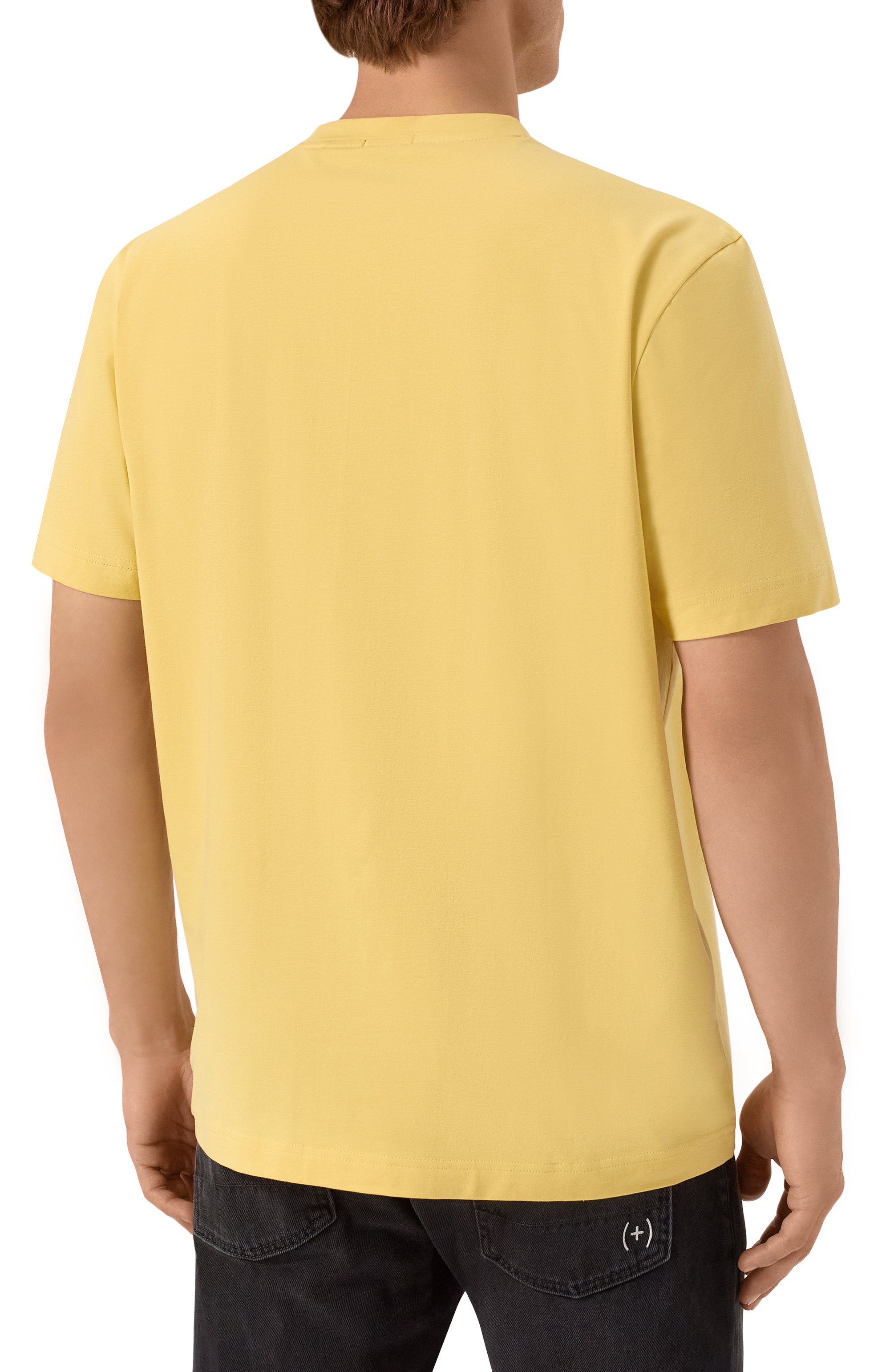 Хлопковая футболка BOSS ORANGE, арт. 50473278, фото 4