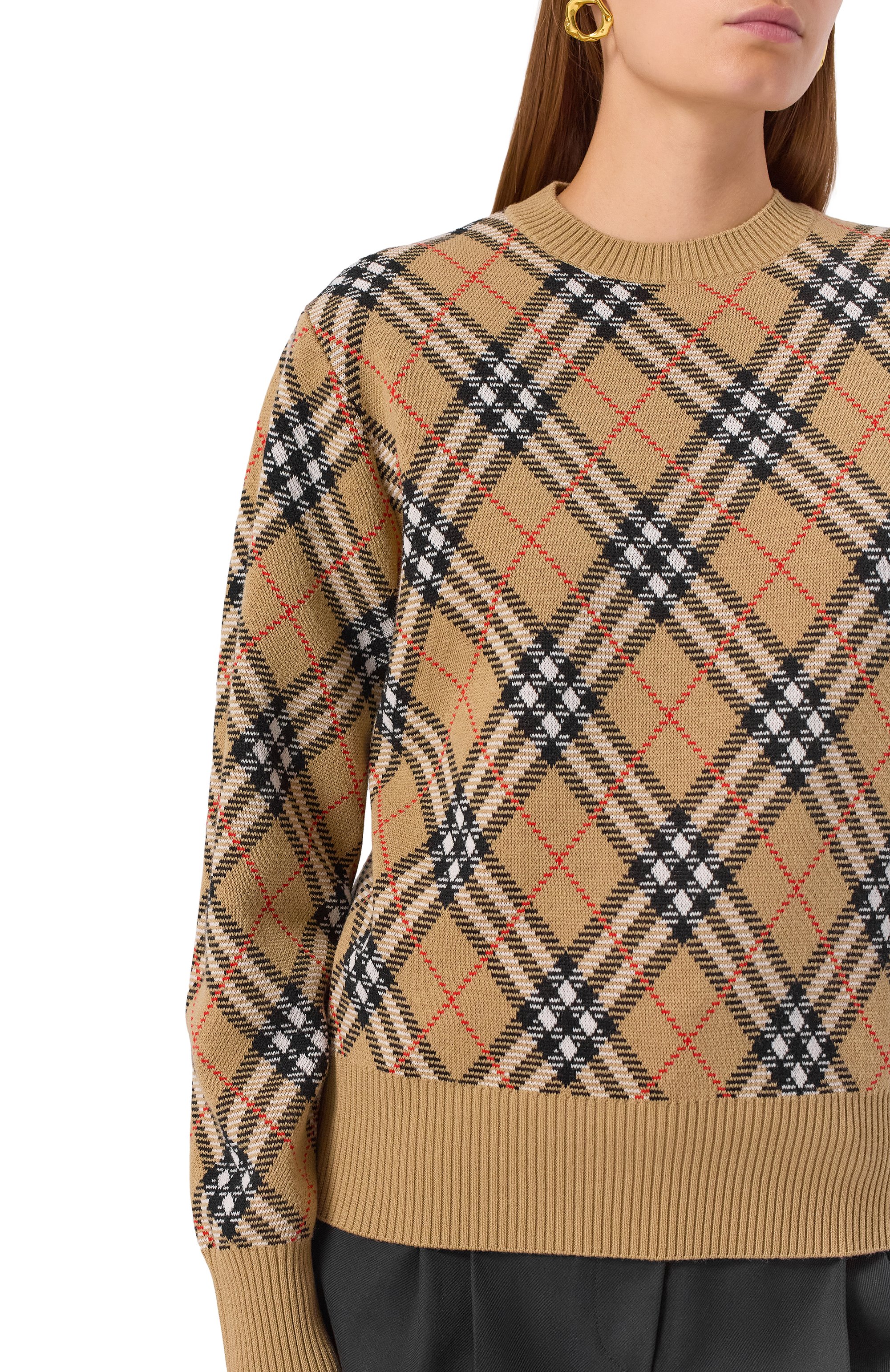 Шерстяной пуловер BURBERRY, арт. 8110514, фото 5