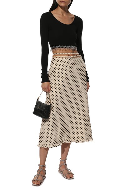 Хлопковый топ MIU MIU, арт. MT1745-10ON-F0002, фото 2