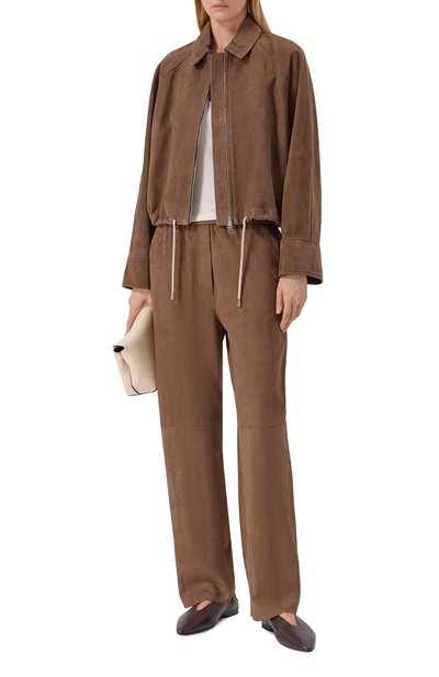 Женские замшевые брюки ANTONELLI FIRENZE, арт. Q8661/8967