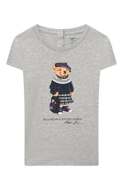 Хлопковая футболка RALPH LAUREN, арт. 310802624, фото 1