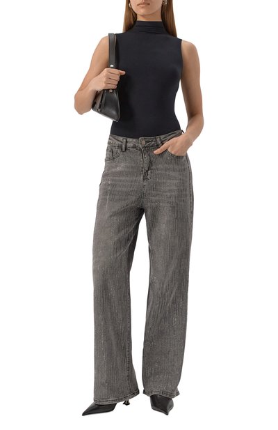 Джинсы с отделкой стразами SASHA KIM, арт. У�Т-00001794, фото 2