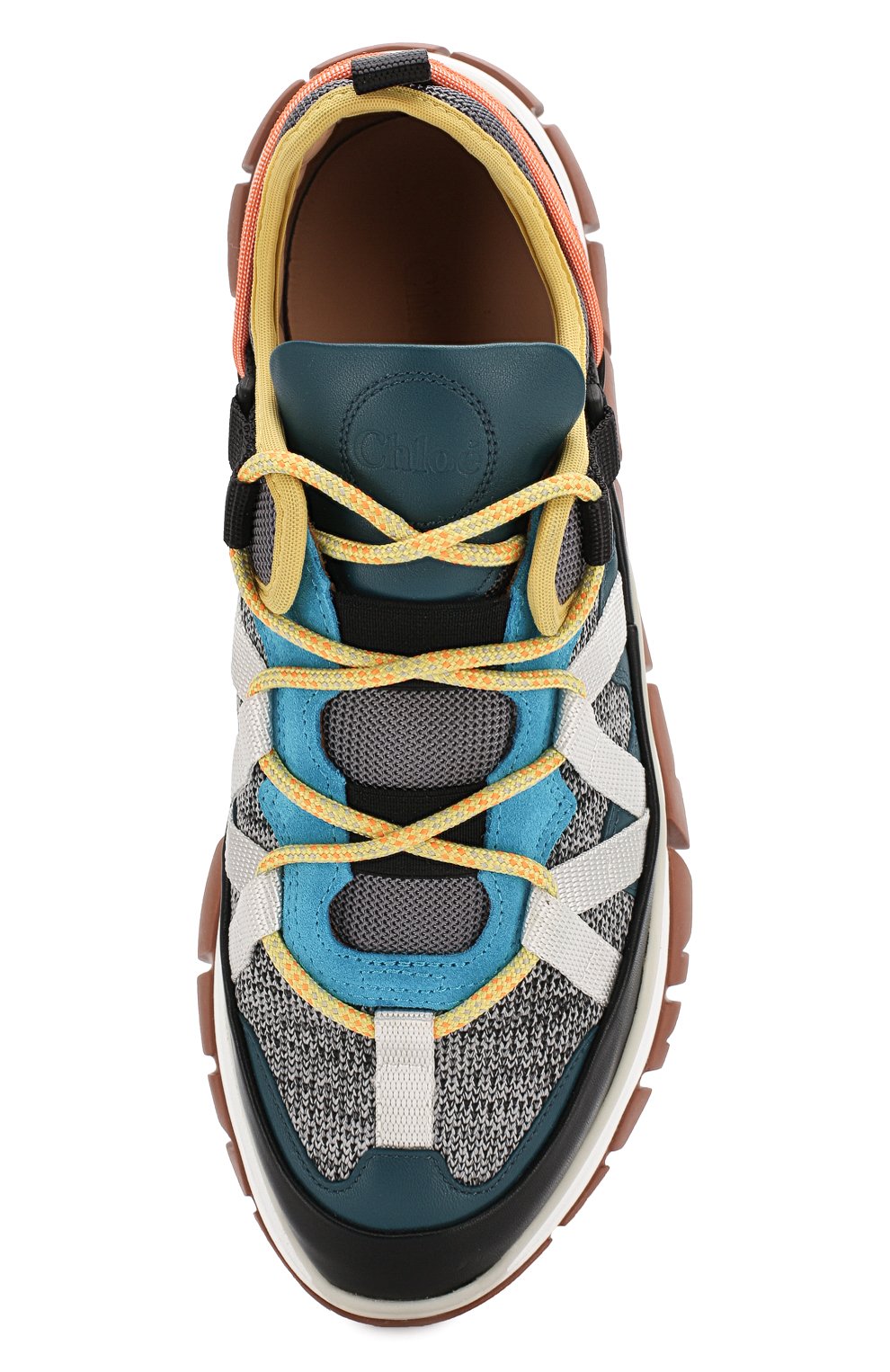 Комбинированные кроссовки blake CHLOÉ, арт. CHC19W25018, фото 5