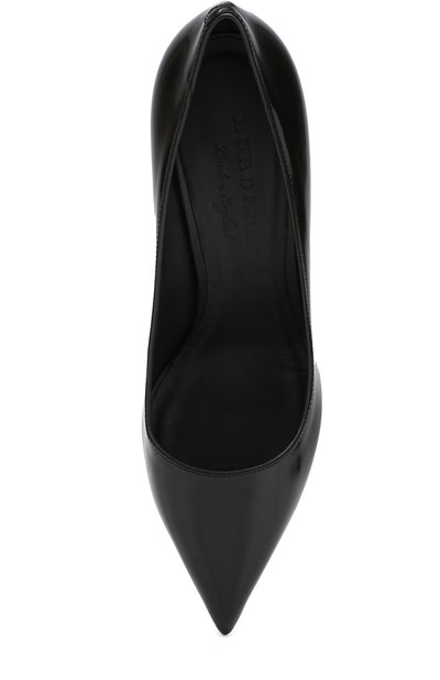 Лаковые туфли на устойчивом каблуке BURBERRY, арт. 4075695, фото 5