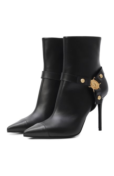 Женские кожаные ботильоны eva BALMAIN, арт. FN0TE012/LVIT