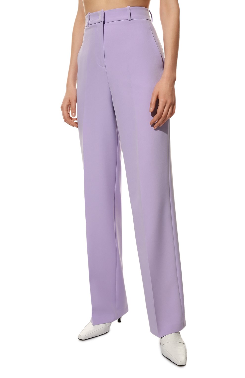 Брюки HINNOMINATE сиреневого цвета по цене 19450 руб., арт. HDS2/HNW255FP, фото 3 Брюки HINNOMINATE, арт. HDS2/HNW255FP, фото 3