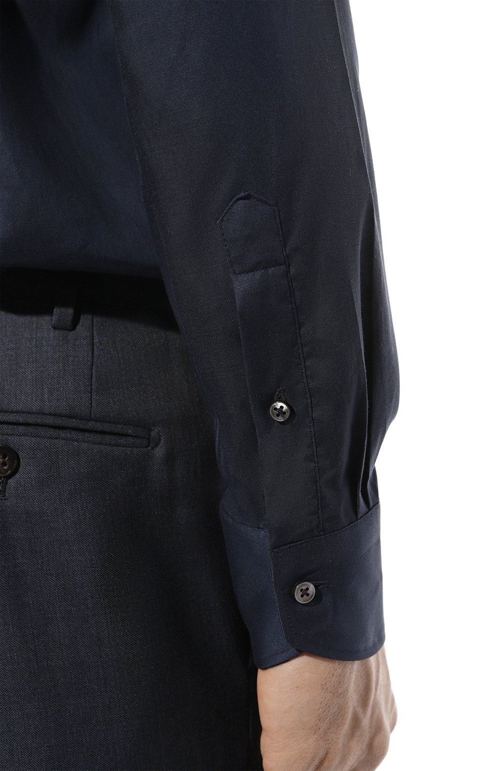 Сорочка из лиоцелла и хлопка CANALI, арт. 7A1/GD03010, фото 6