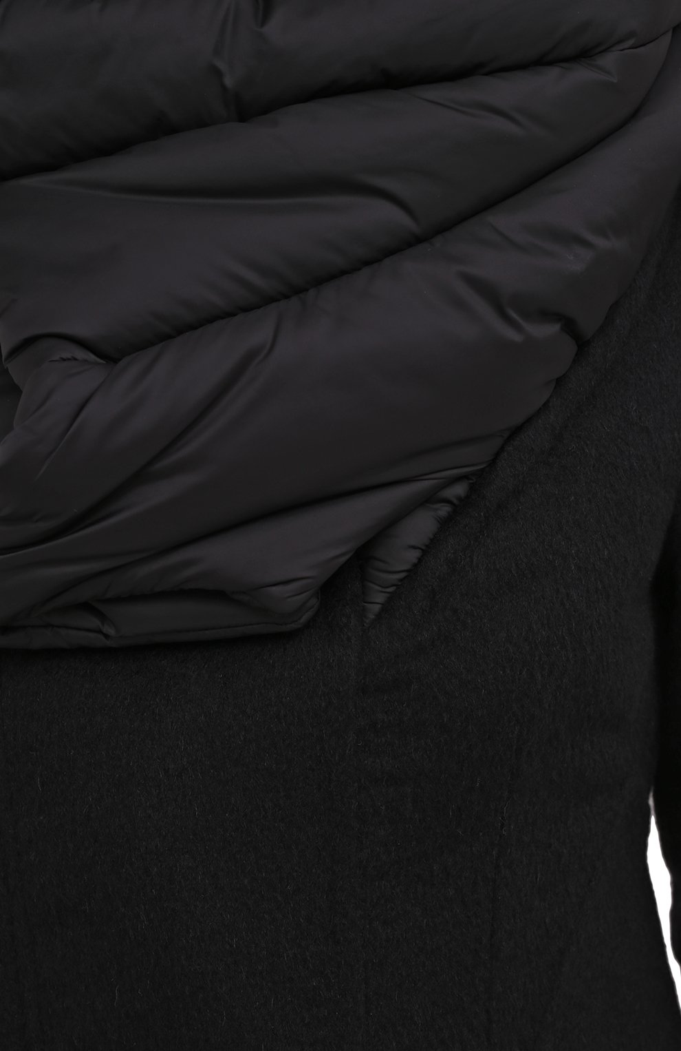 Кашемировая куртка RICK OWENS черного цвета по цене 286500 руб., арт. RP20F2726/DDNZTT, фото 6 Кашемировая куртка RICK OWENS, арт. RP20F2726/DDNZTT, фото 6