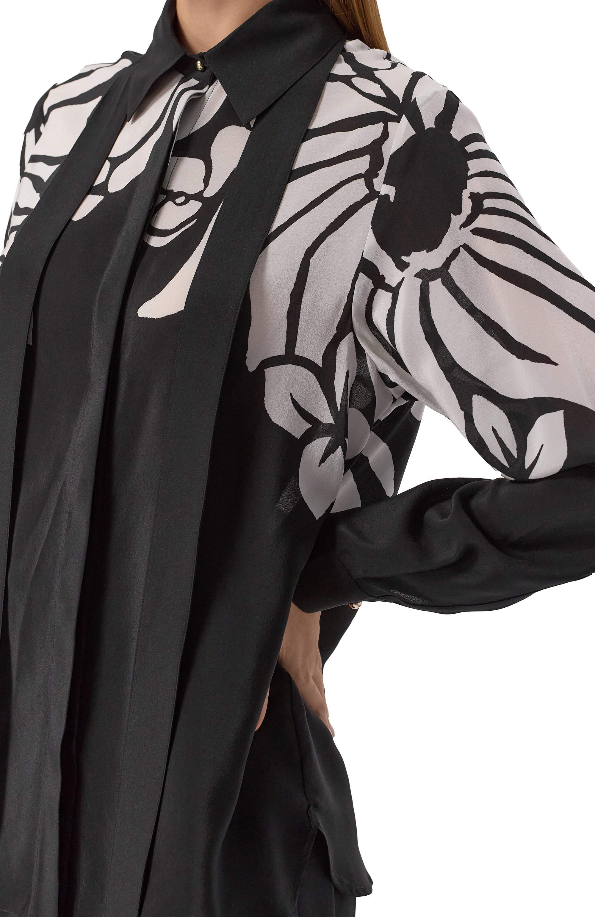 Шелковая блузка ELIE SAAB, арт. SH000, фото 5