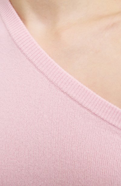 Кашемировый топ EXTREME CASHMERE розового цвета по цене 18550 руб., арт. 108/ASYMETRIC, фото 5 Кашемировый топ EXTREME CASHMERE, арт. 108/ASYMETRIC, фото 5