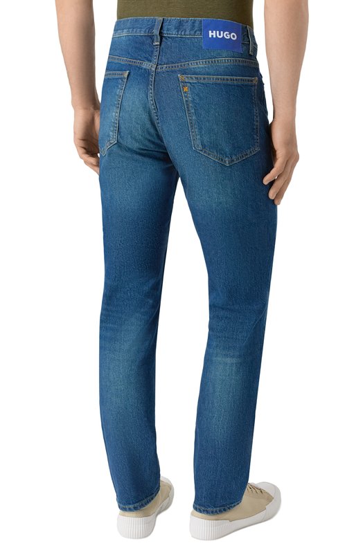 Джинсы Slim HUGO Blue 50541564 Синий  50541564 Фото 4
