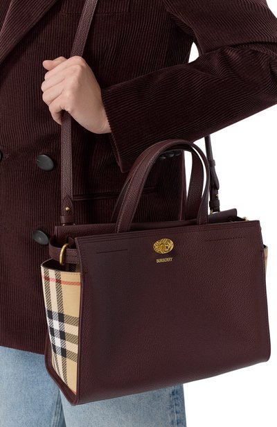 Сумка-тоут cotswolds small BURBERRY, арт. 8129063, фото 2