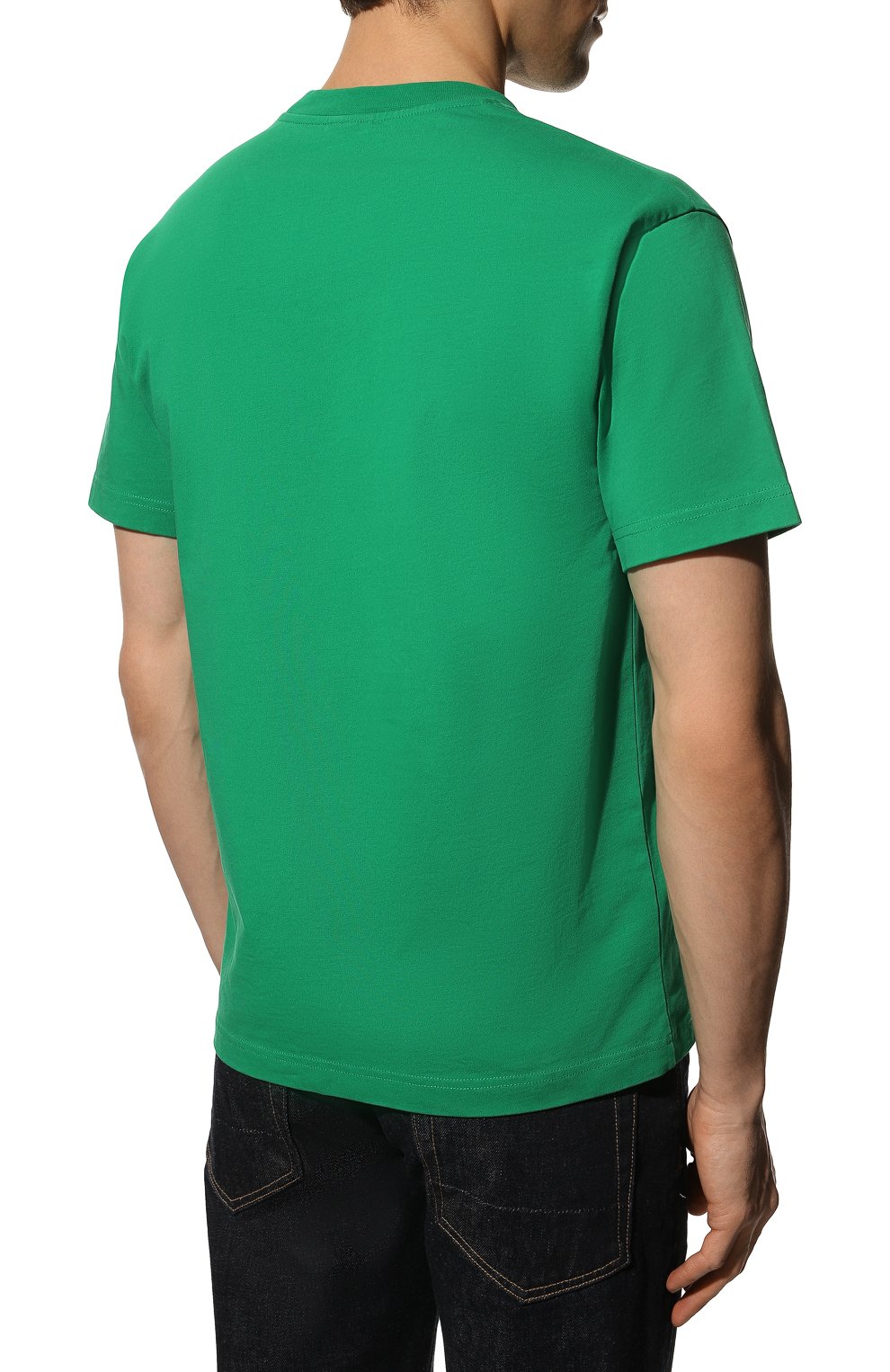 Хлопковая футболка JACQUEMUS, арт. 225JS029-2003, фото 4