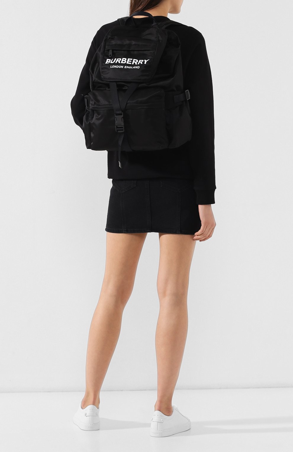 Рюкзак rucksack BURBERRY черного цвета по цене 167500 руб., арт. 8010608, фото 2 Рюкзак rucksack BURBERRY, арт. 8010608, фото 2