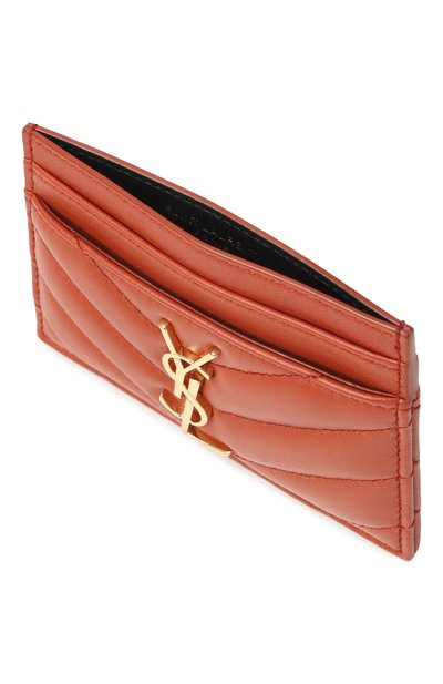 Кожаный футляр для кредитных карт SAINT LAURENT, арт. 423291/AAA44, фото 3