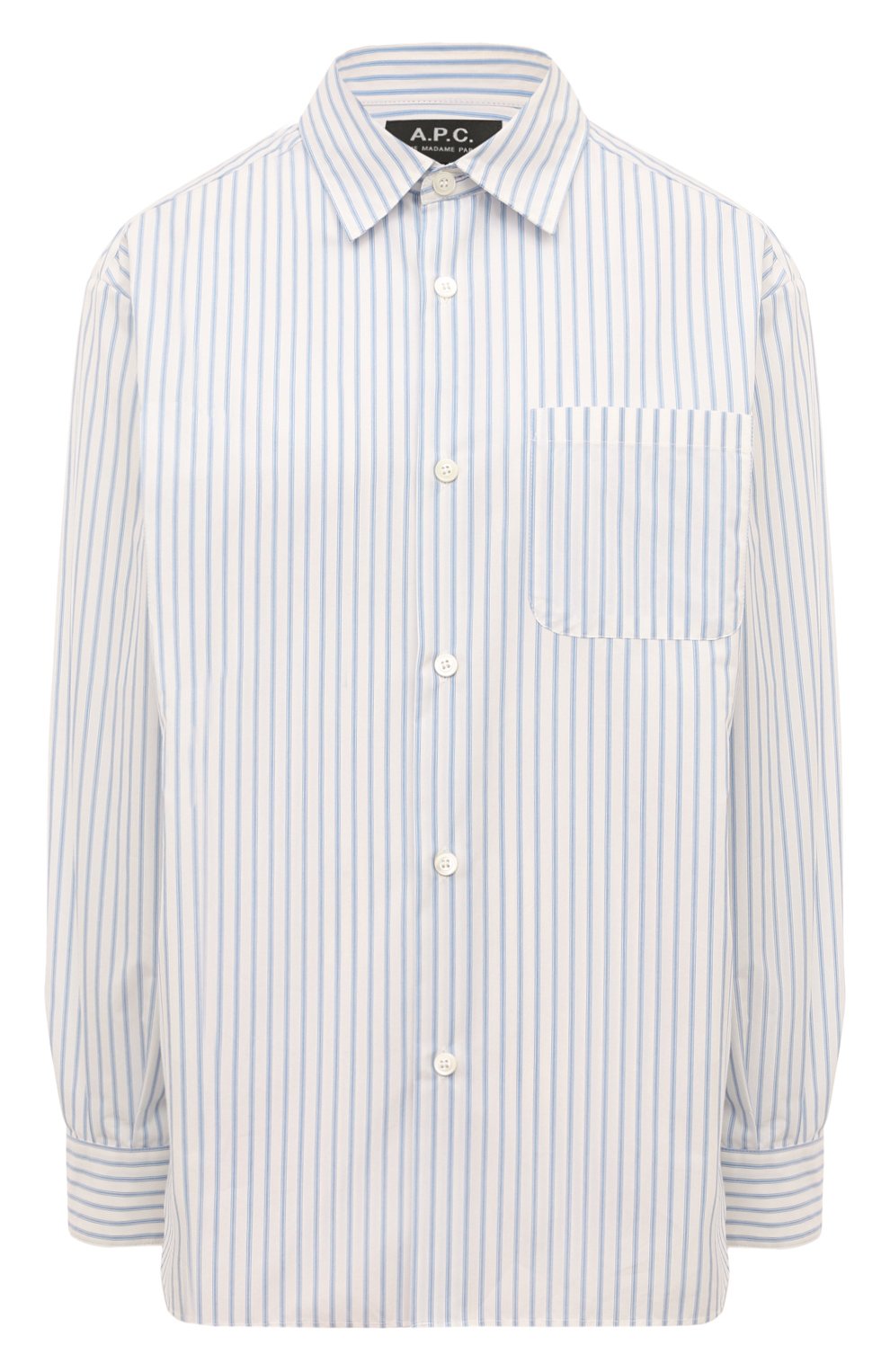 Хлопковая рубашка A.P.C., арт. C0GWGF12531AAB, фото 1