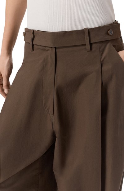 Хлопковые брюки MAGDA BUTRYM, арт. AW26PANTS01BR0WNV2, фото 5