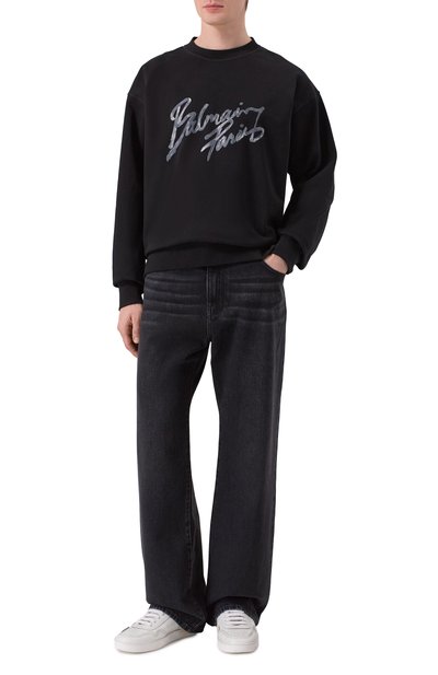 Джинсы loose BALMAIN, арт. GH1ML135/DG13, фото 2