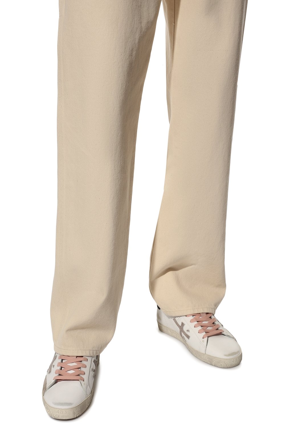 Кожаные кеды steven d PREMIATA, арт. STEVEND/VAR5474, фото 3