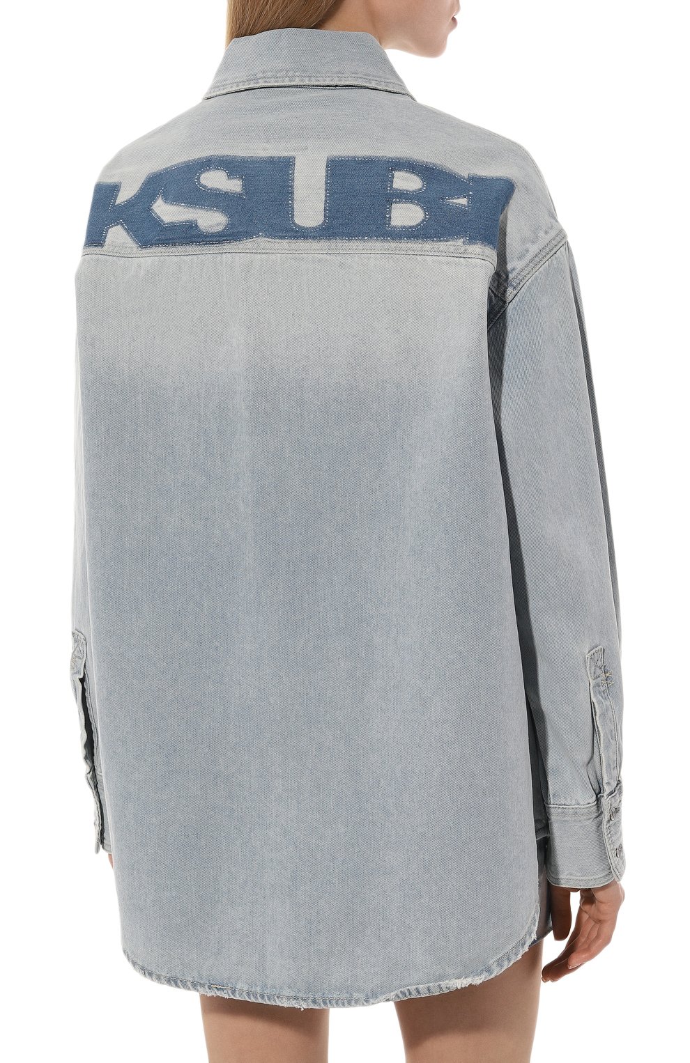 Джинсовая рубашка KSUBI, арт. WFA24SH004, фото 4