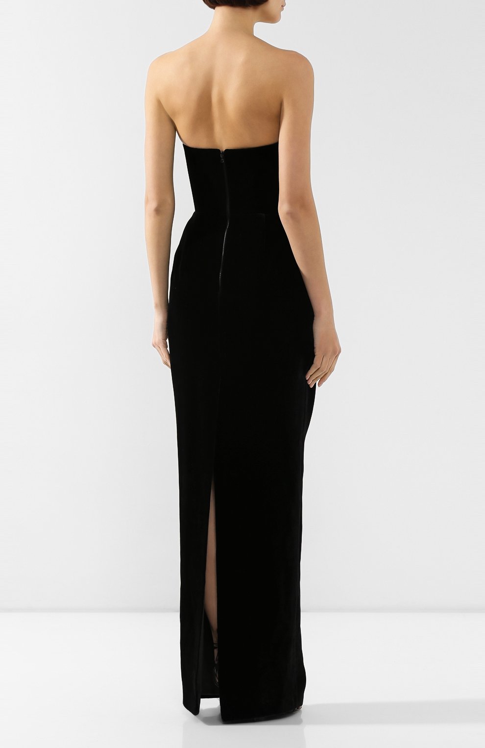 Бархатное платье RASARIO черного цвета по цене 114800 руб., арт. 0035W9_1, фото 4 Бархатное платье RASARIO, арт. 0035W9_1, фото 4