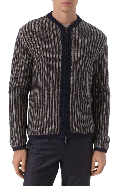 Кардиган из кашемира и шерсти альпака GIORGIO ARMANI, арт. 6KSB03/SM21Z, фото 3