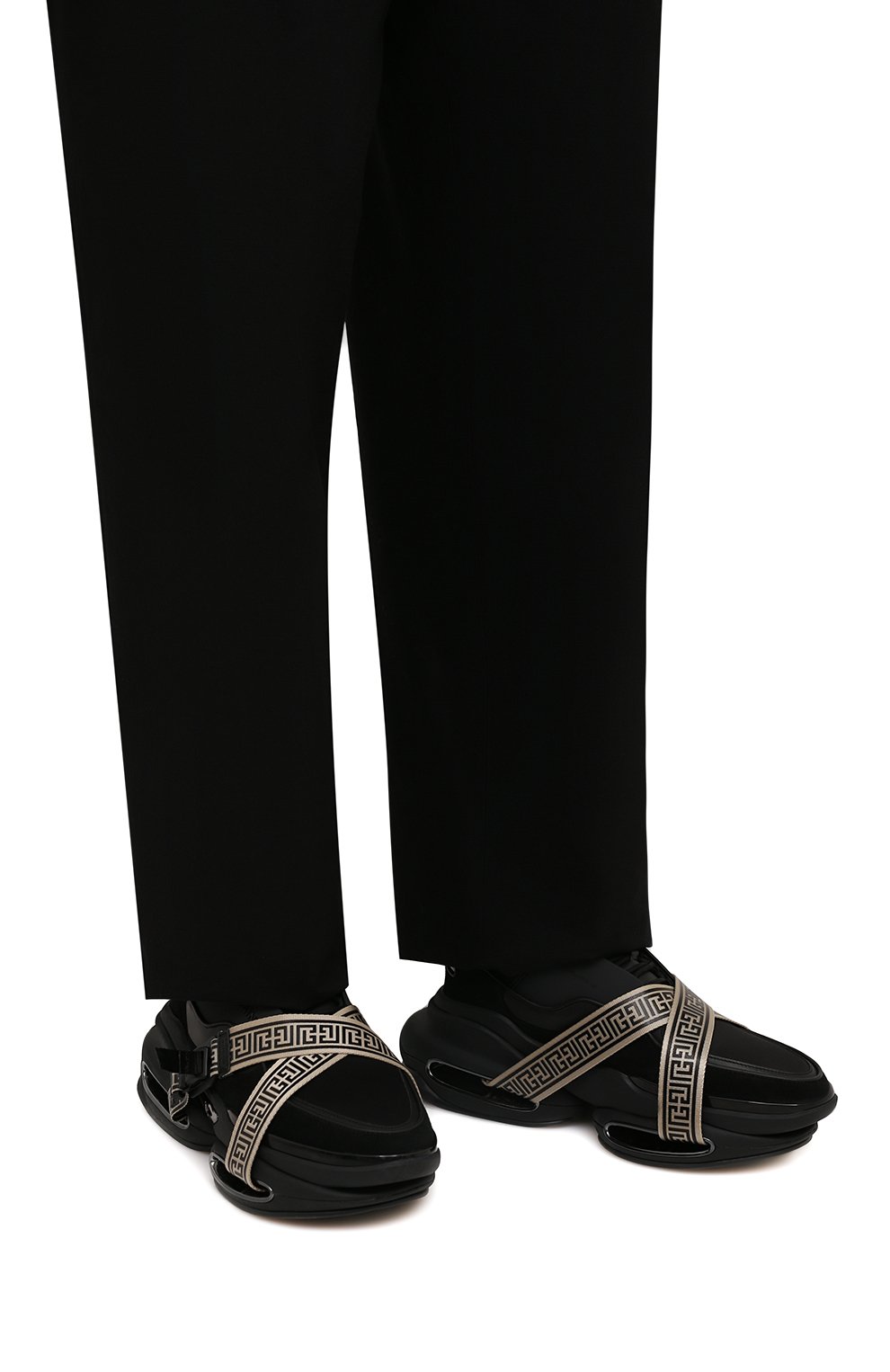 Комбинированные кроссовки b-bold BALMAIN, арт. WM0VI278/TCMG, фото 3