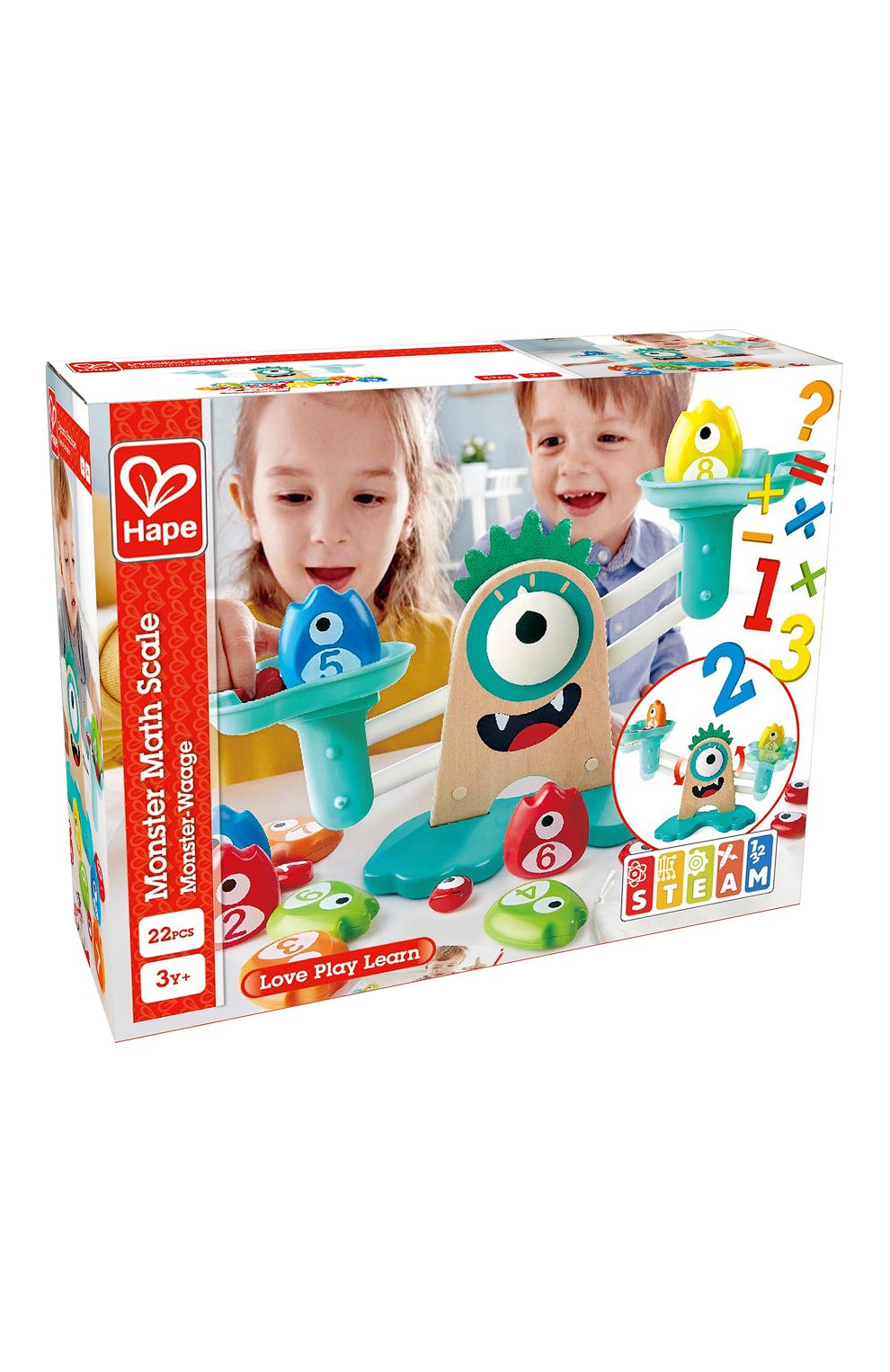 Игрушечные весы монстрики HAPE, арт. E0511_HP, фото 2