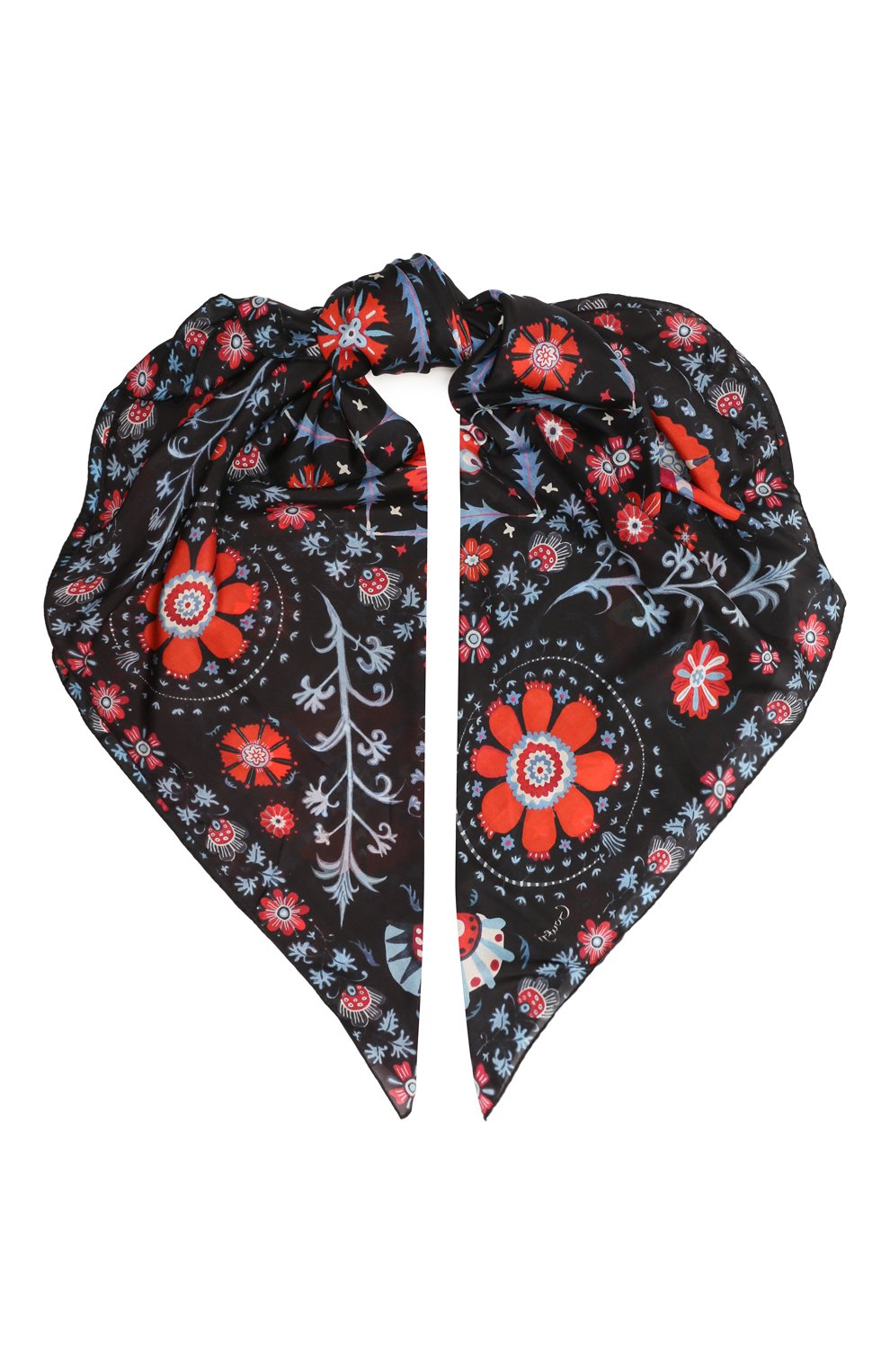 Шелковый платок сюзане GOURJI, арт. T21SUZ7BKR, фото 1