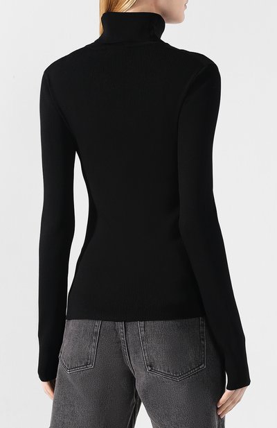 Водолазка HELMUT LANG черного цвета по цене 25250 руб., арт. J06HW705, фото 4 Водолазка HELMUT LANG, арт. J06HW705, фото 4