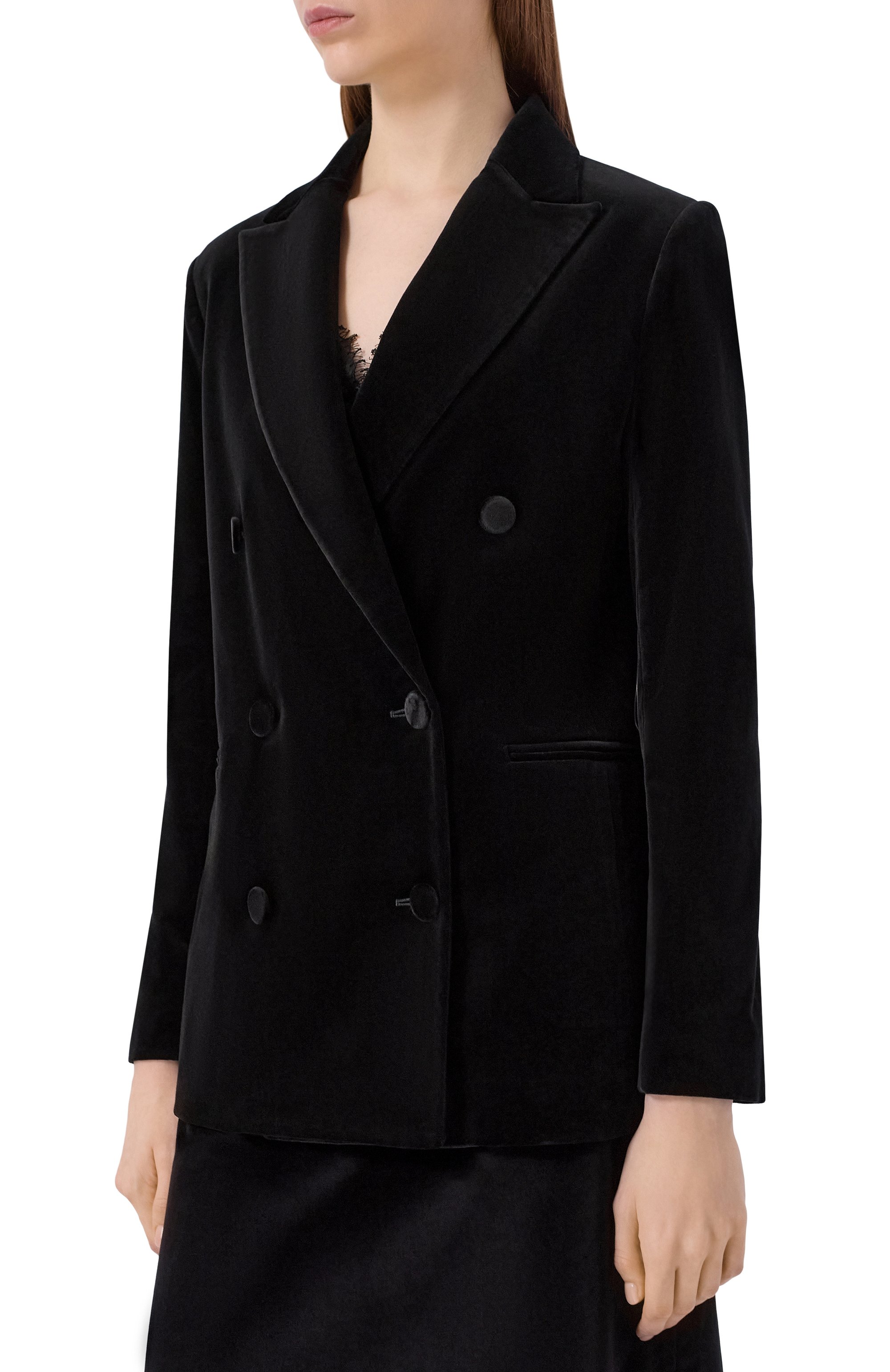 Бархатный жакет ANTONELLI FIRENZE, арт. P3182/682B, фото 3