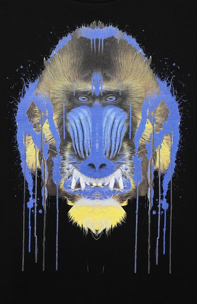 Хлопковая футболка MARCELO BURLON KIDS OF MILAN, арт. 21E/B/MB/1102/0010/2-6Y, фото 3