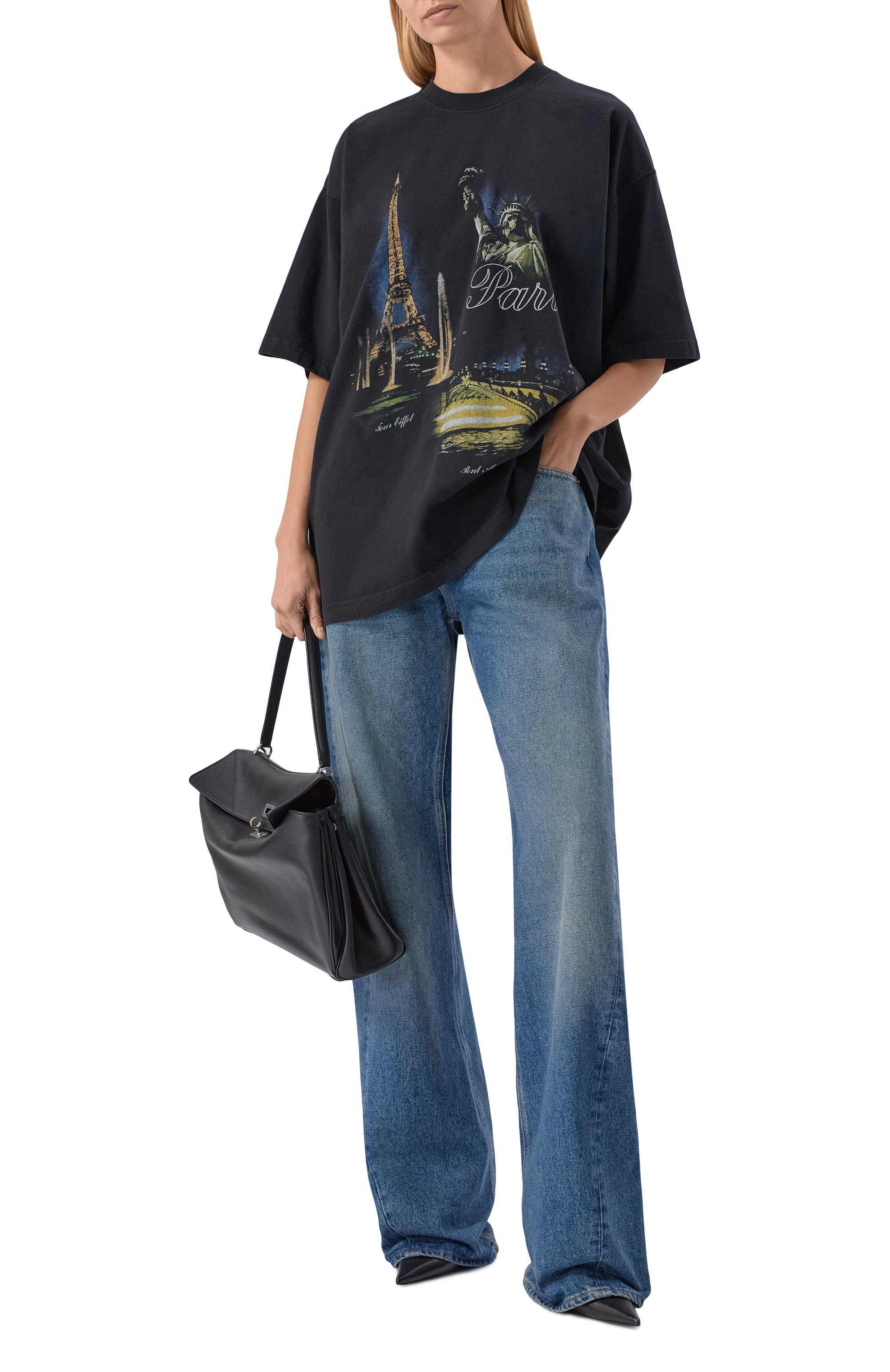 Хлопковая футболка VETEMENTS, арт. ME76TR244B/1200 LIGHT JERSEY, фото 5