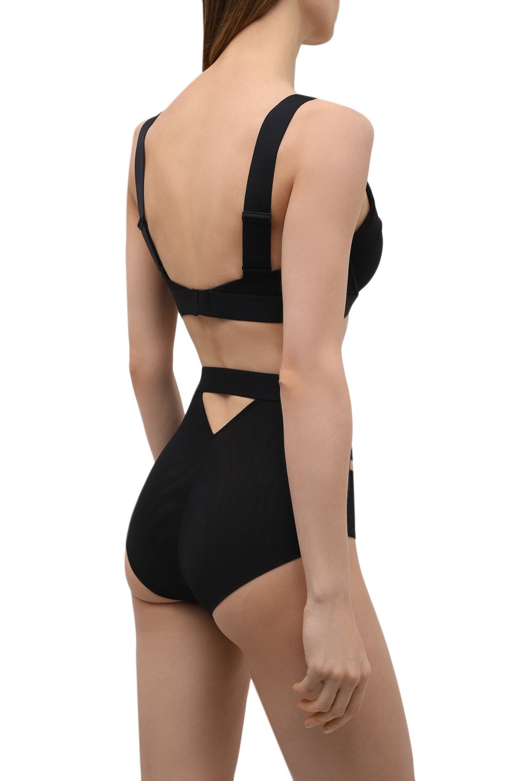 Трусы-шорты CHANTAL THOMASS черного цвета по цене 7640 руб., арт. T06E40, фото 3 Трусы-шорты CHANTAL THOMASS, арт. T06E40, фото 3