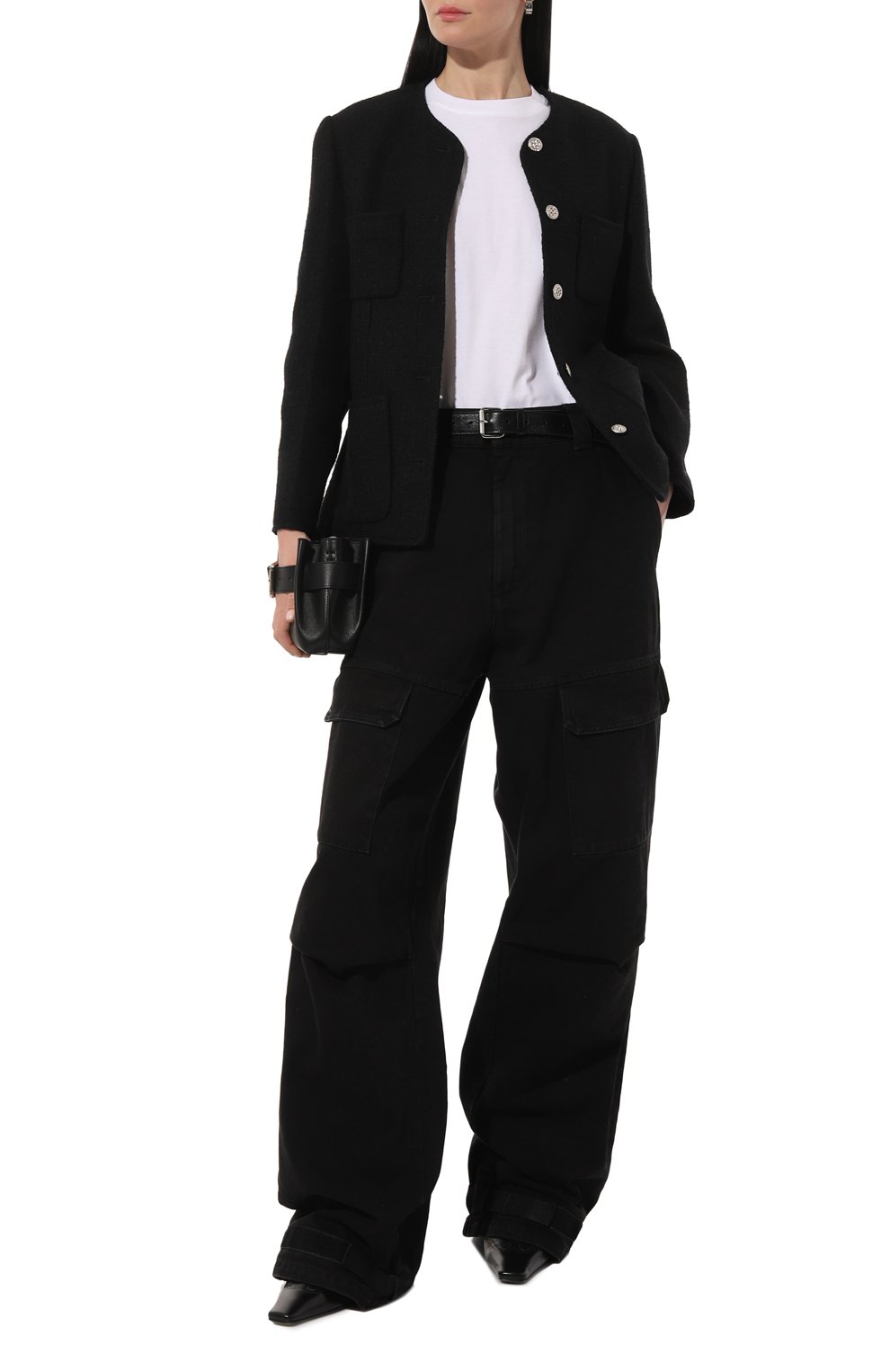 Хлопковая футболка ARMARIUM белого цвета по цене 27950 руб., арт. ARMFWTS01/JE01, фото 2 Хлопковая футболка ARMARIUM, арт. ARMFWTS01/JE01, фото 2