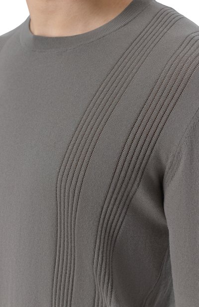 Хлопковый джемпер CORNELIANI, арт. 27M58A/2725109, фото 5