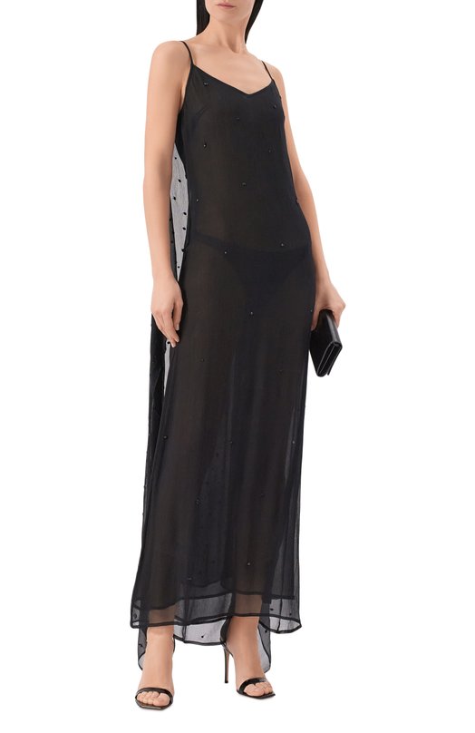 Шелковое платье Albus Lumen AL.RT26.DRESS02 Чёрный  AL.RT26.DRESS02 Фото 2