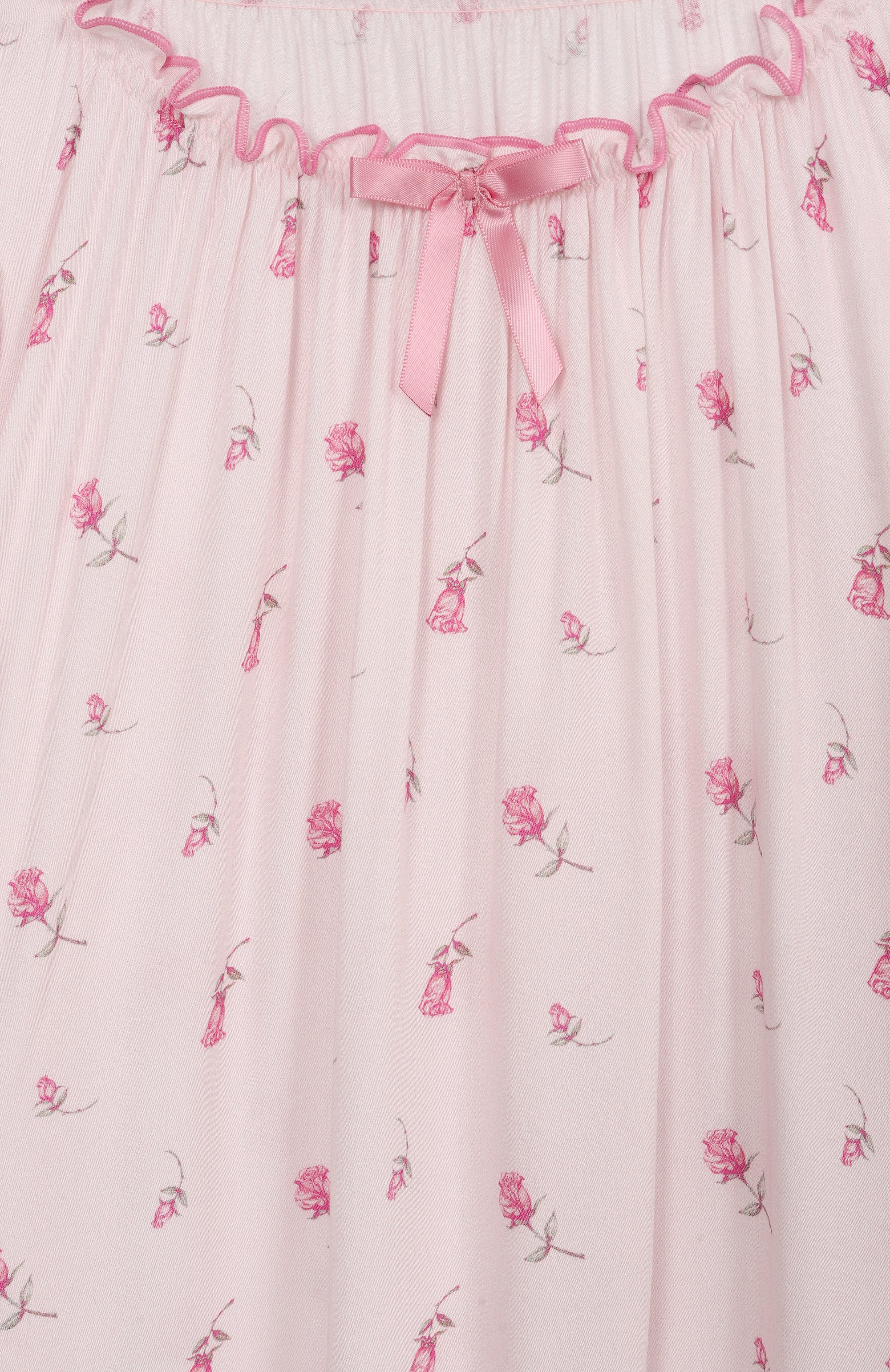 Ночная сорочка из вискозы AMIKI CHILDREN светло-розового цвета по цене 15800 руб., арт. LIISBETH, фото 3 Ночная сорочка из вискозы AMIKI CHILDREN, арт. LIISBETH, фото 3