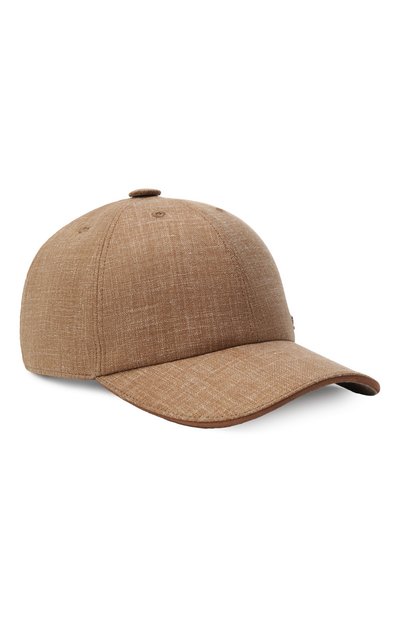 Мужская бейсболка из шерсти и шелка STEFANO RICCI, арт. MCV51SB19E/BI72HC