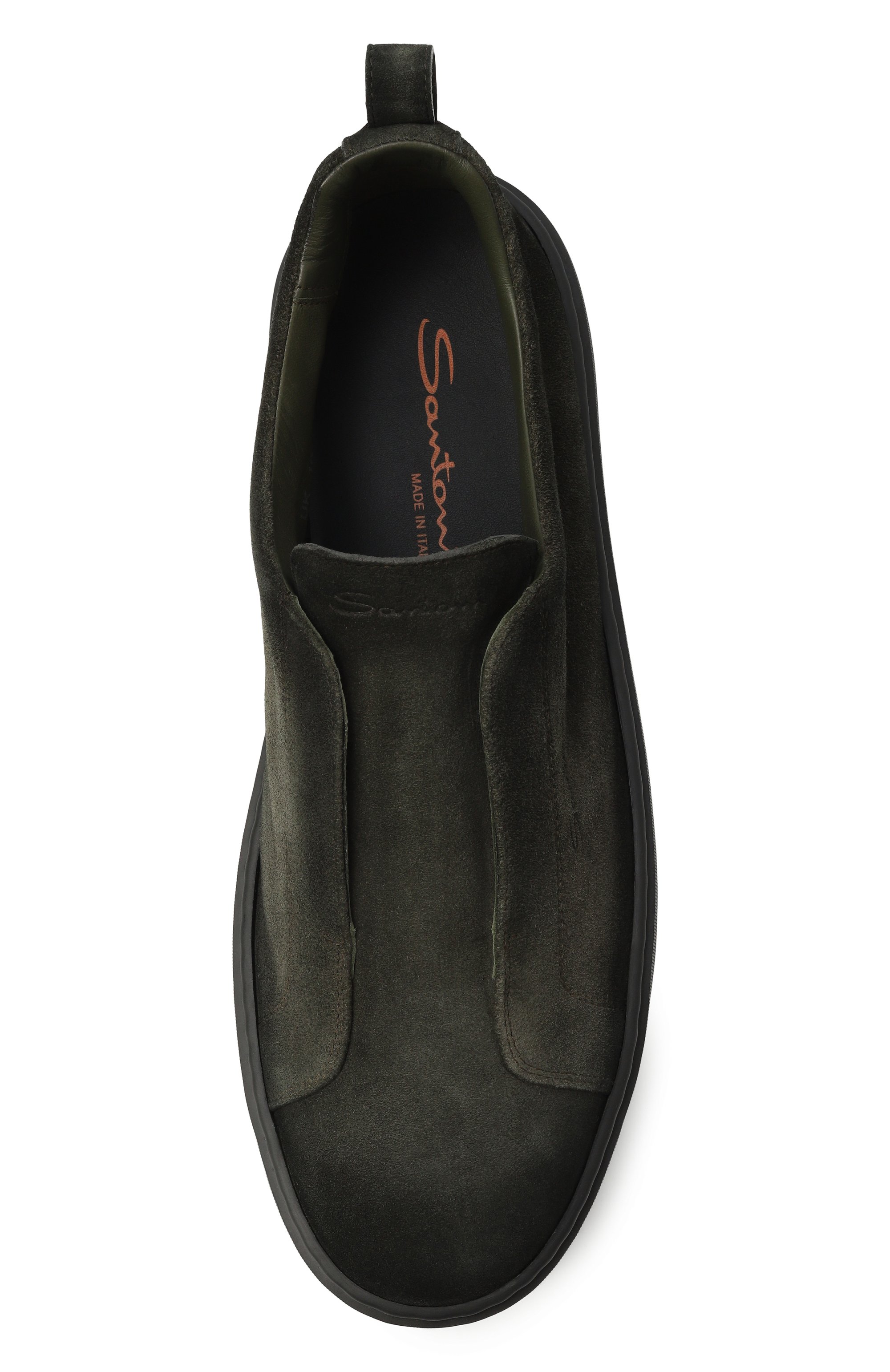 Замшевые кеды cleanic SANTONI, арт. MBCG21995NEATGEL, фото 6