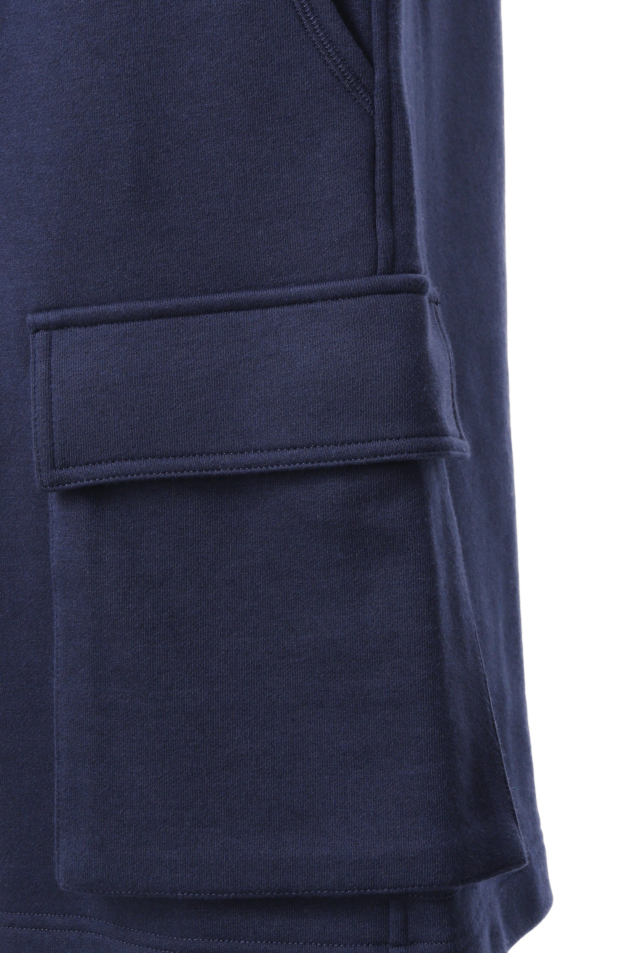 Хлопковые шорты KITON темно-синего цвета по цене 83050 руб., арт. UMM063301, фото 6 Хлопковые шорты KITON, арт. UMM063301, фото 6